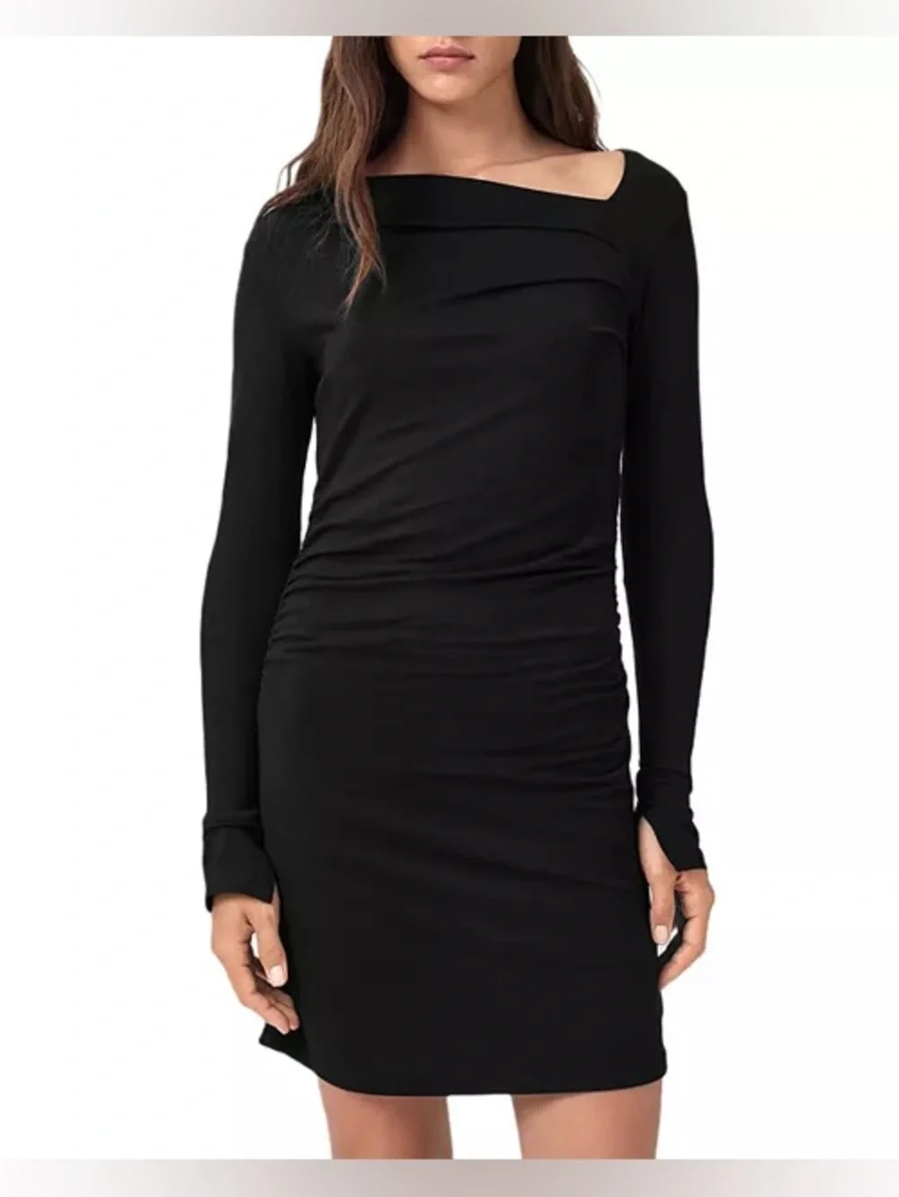 ALLSAINTS
Seyma Asymmetric Mini Dress - Picture 1 of 13